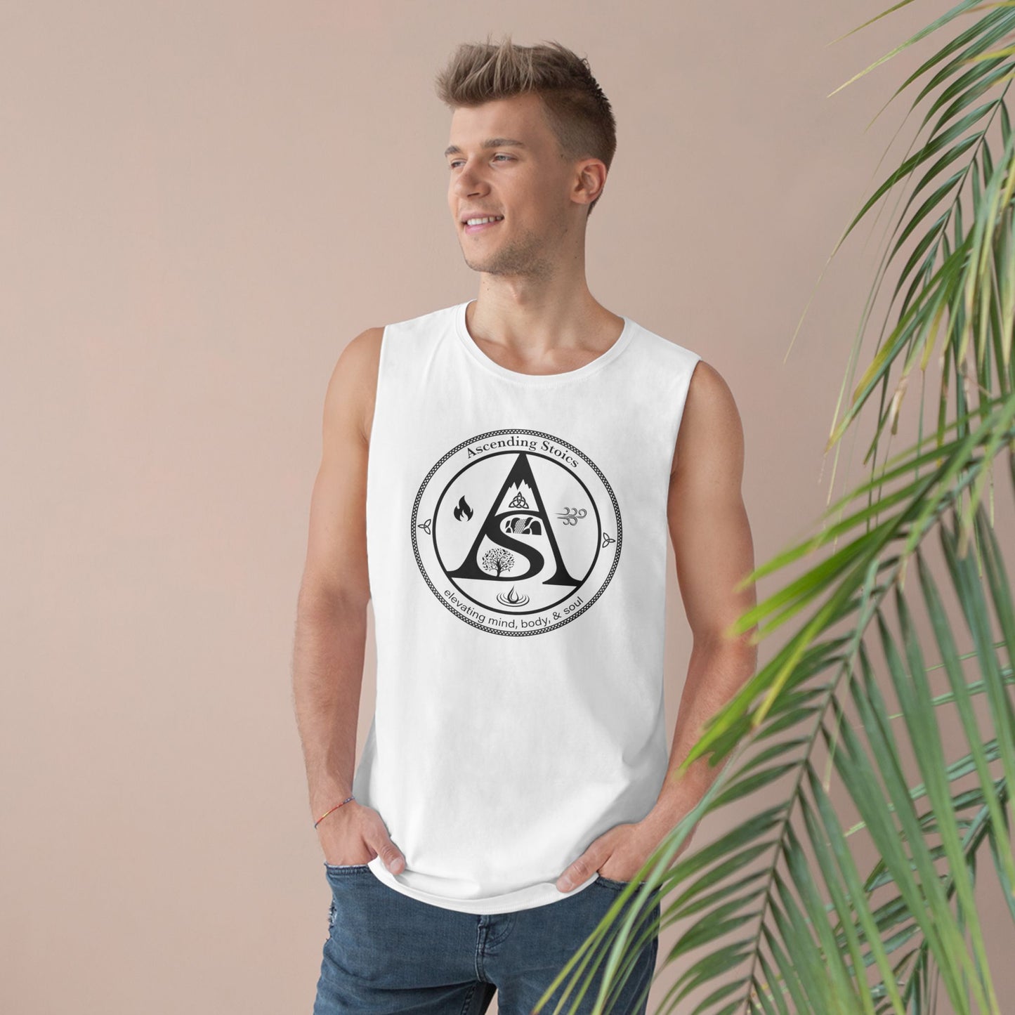 Unisex Ascending Stoics Tank Top